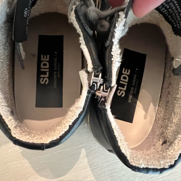 Golden Goose Women's Black Slide with Studs - size 6/36 - Picture 6 of 6